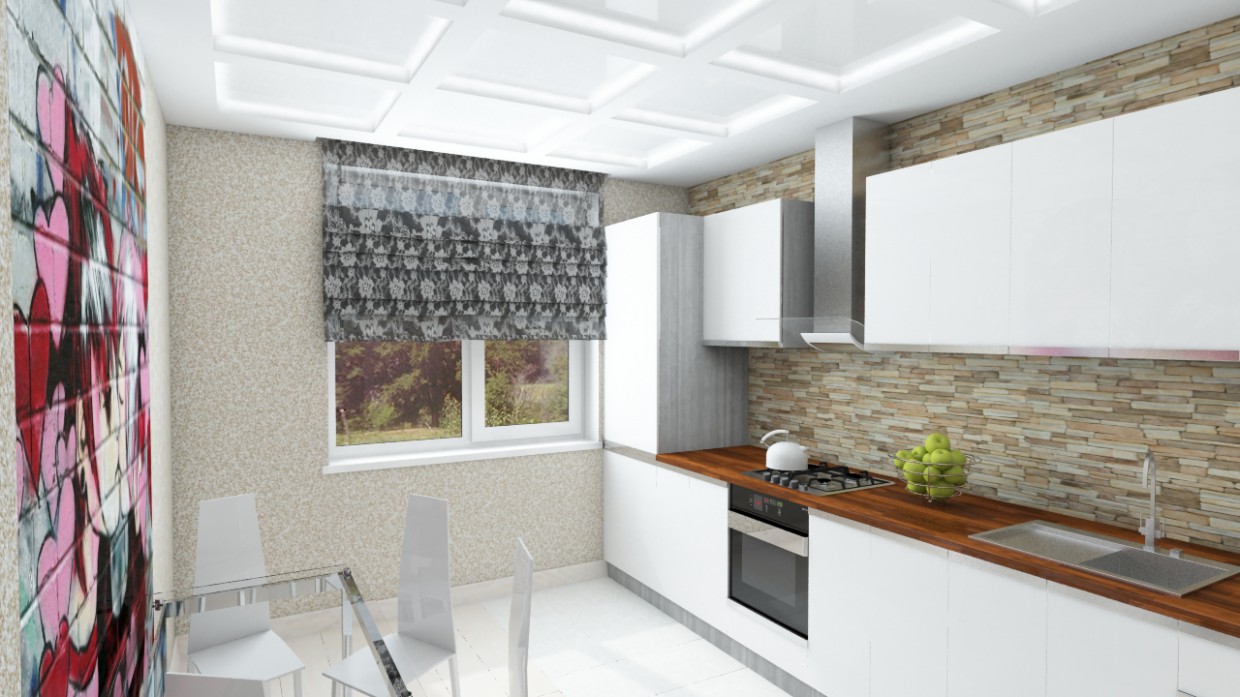 KITCHEN in 3d max vray image
