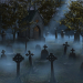 imagen de Cartoon Cemetery en 3d max vray 3.0