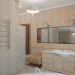 Banheiro Sartakova em 3d max vray imagem