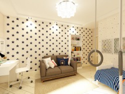 Starry children's room