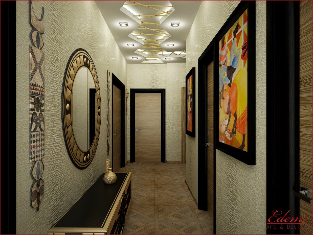ethnic hall in 3d max vray image