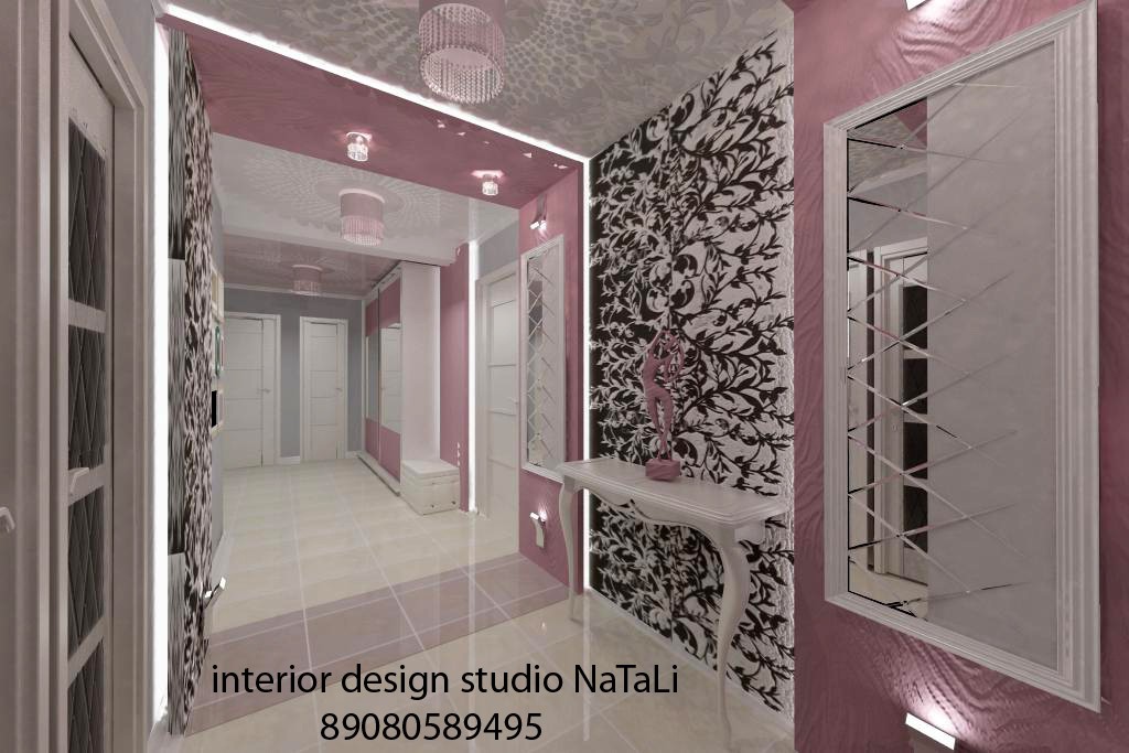 Interior design, 3D visualization in 3d max vray image
