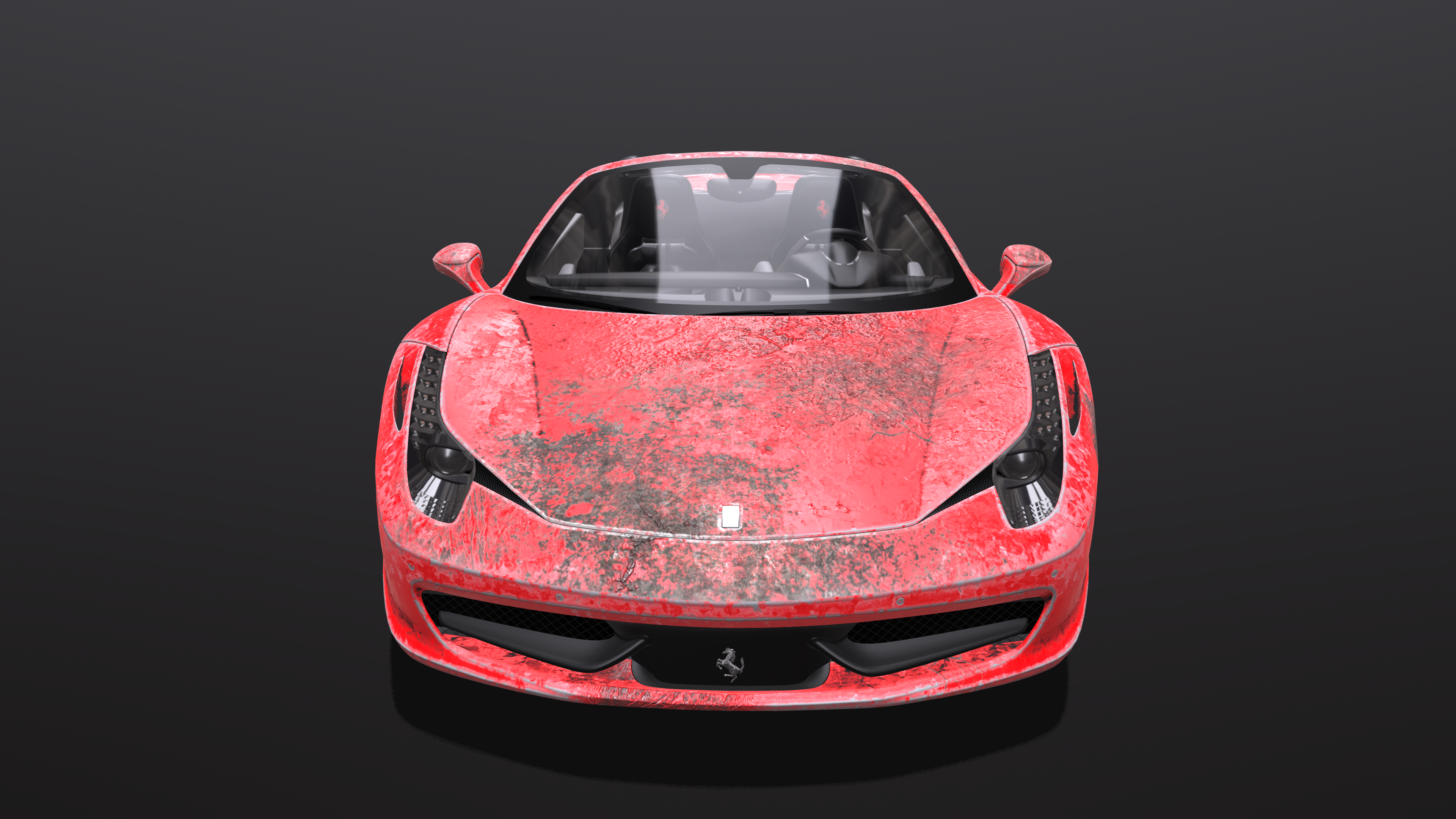 Ferrari Spider в Maya corona render зображення