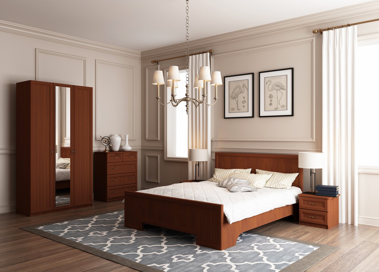 Schlafzimmer "Style" in 3d max vray 2.0 Bild