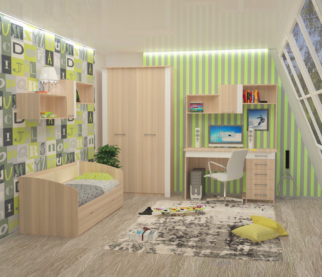 Chambre d'enfants RELA dans 3d max vray 2.0 image