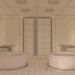 Japanese bath in 3d max vray image