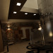 lobby & kitchen in 3d max vray image