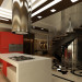 Lobby & Küche in 3d max vray Bild