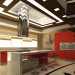 Lobby & Küche in 3d max vray Bild