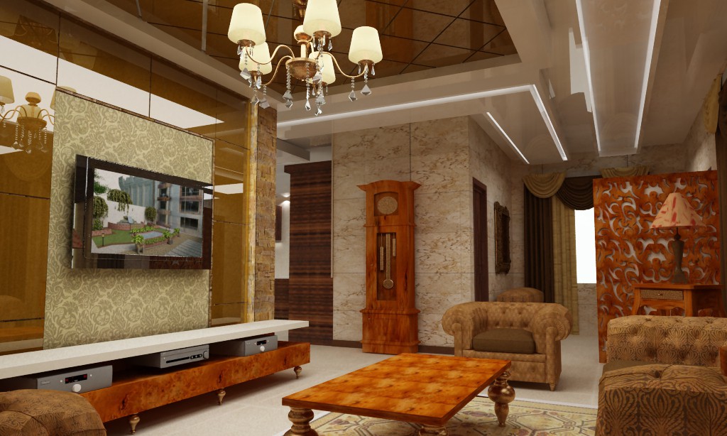 Guest house in 3d max vray image