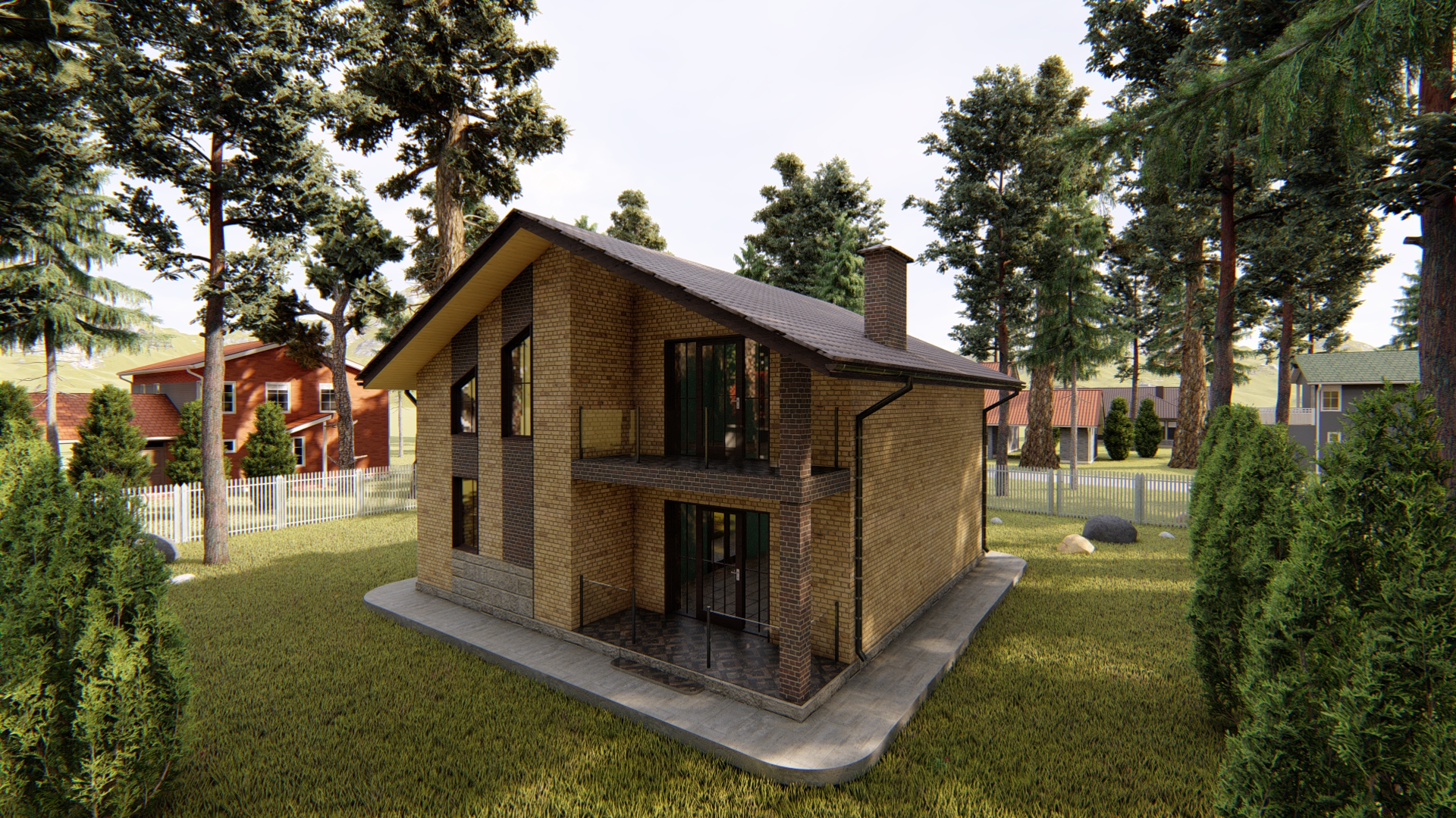 Two-storey private house in ArchiCAD Other image