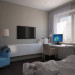 A boy's room in 3d max vray image
