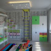 Kinderzimmer in 3d max corona render Bild