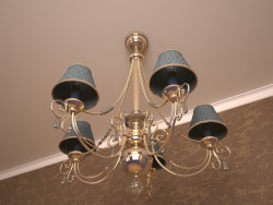 3d items modeling: chandelier