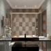 Salle de bain en appartement dans ArchiCAD corona render image