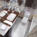 Casa de banho no apartamento em ArchiCAD corona render imagem