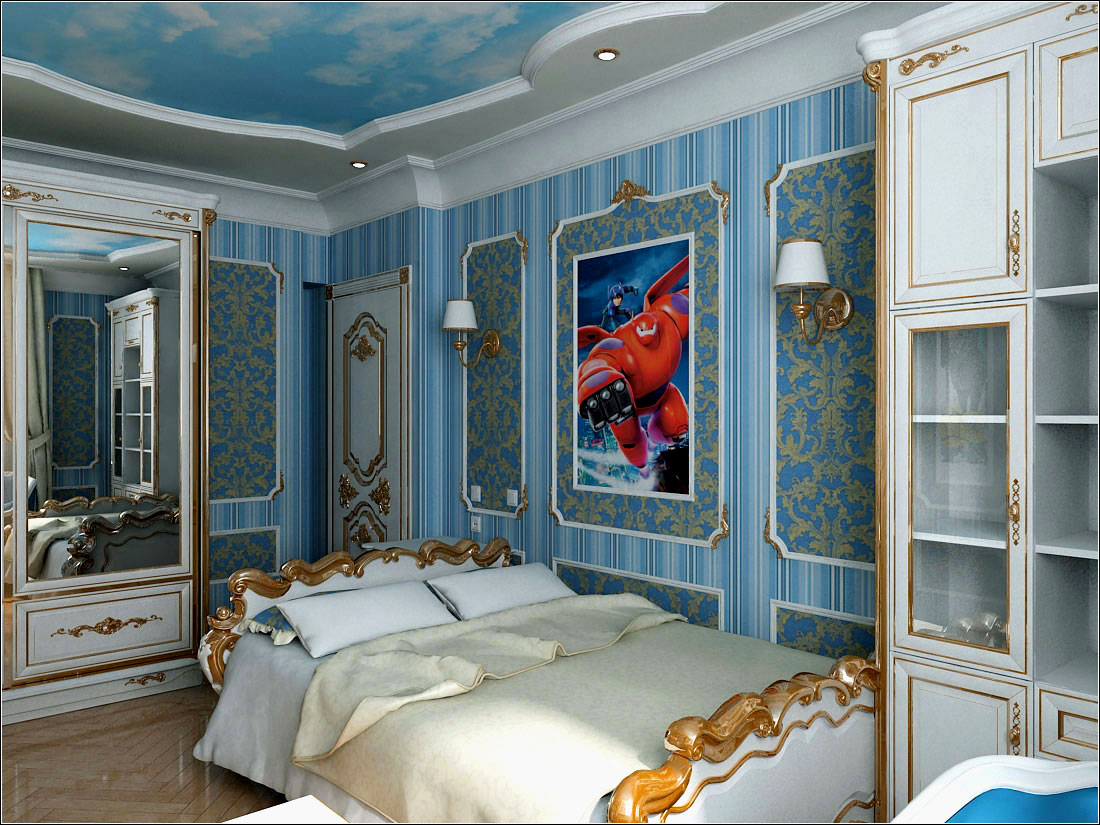 imagen de Diseño interior de una habitación infantil en Chernigov. en 3d max vray 1.5
