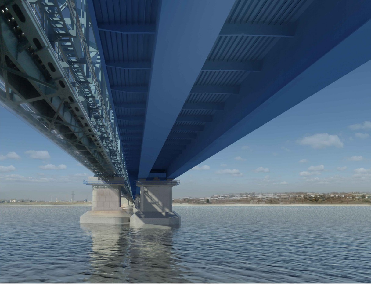 imagen de Puente en Turkmenistán (entre Atamurat y Kerkeci) en Otra cosa vray
