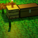 imagen de Cofre de Minecraft en Blender blender render
