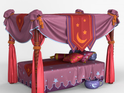 Bed with canopy