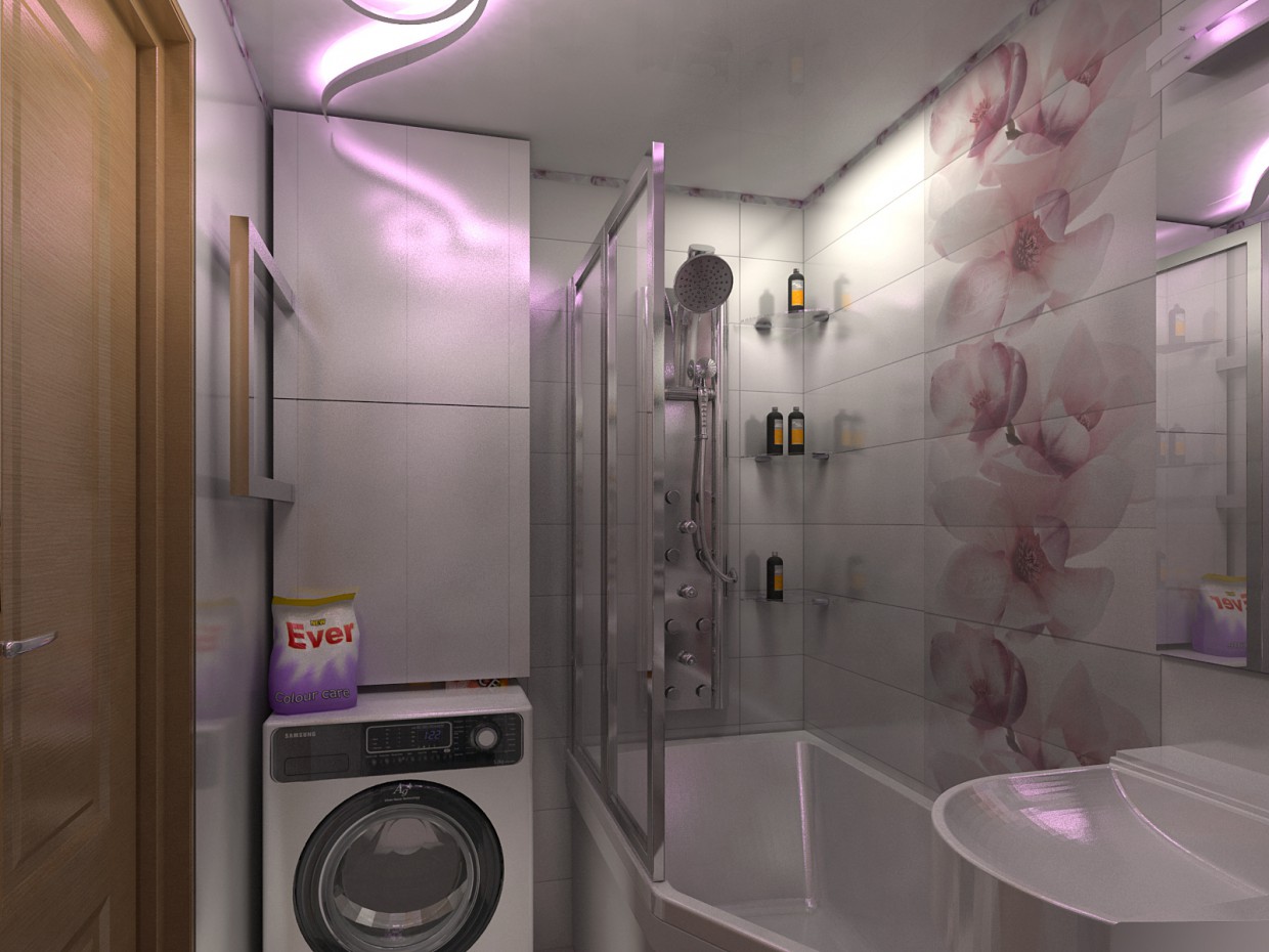 bathroom in 3d max vray image