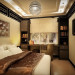 bedroom in a two-room apartment series p-111m in Cinema 4d vray image