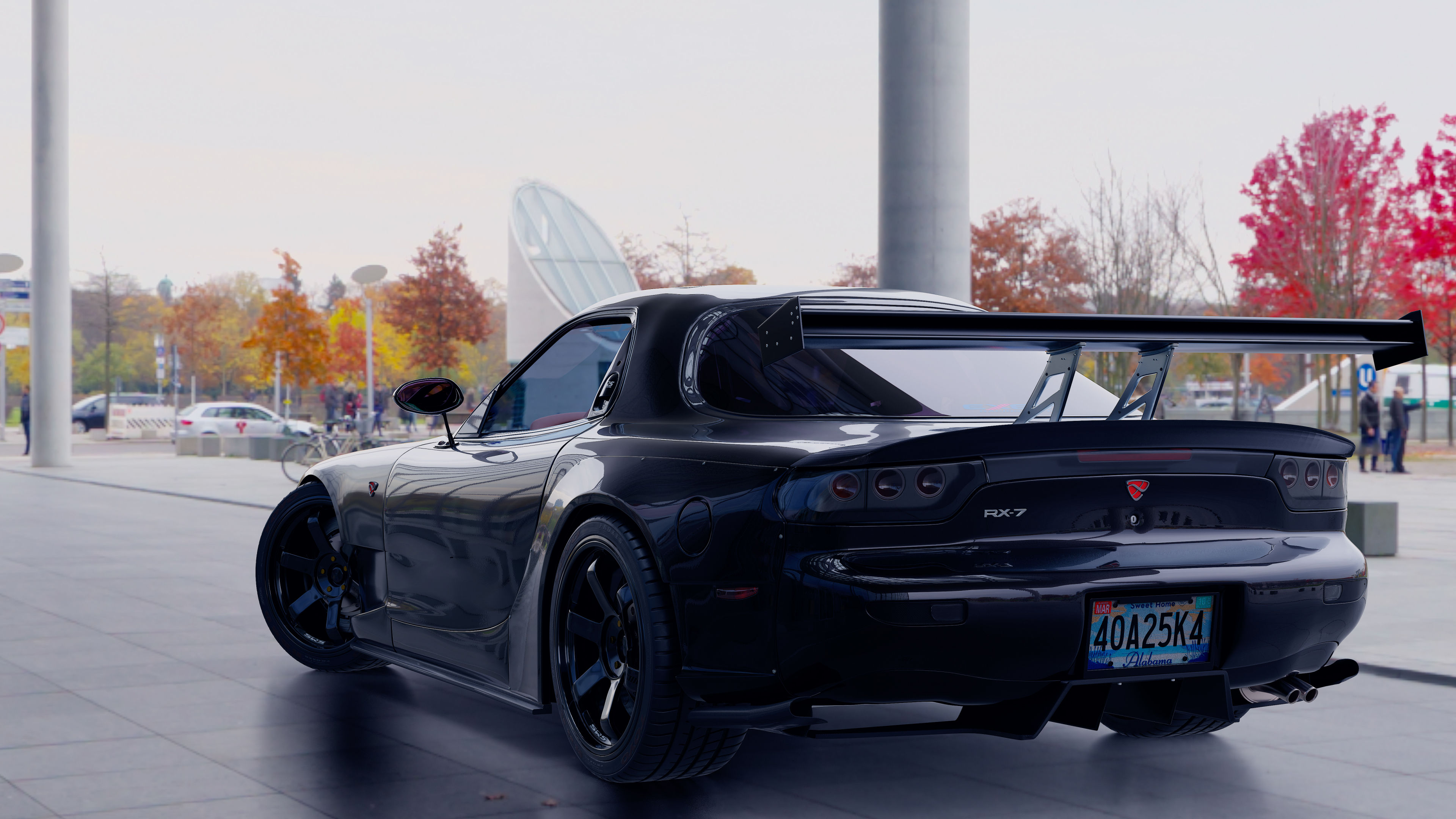 Mazda RX-7 in Blender cycles render immagine