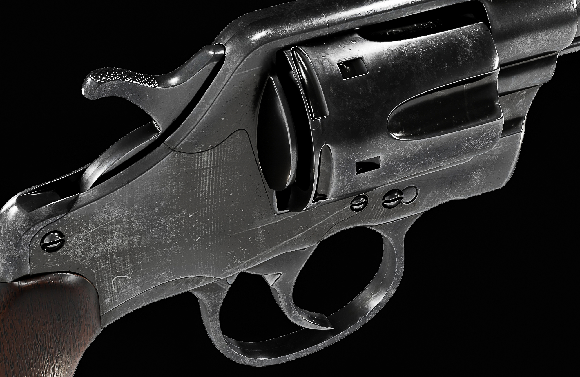 Colt-Revolver-1903 in 3d max vray 5.0 immagine