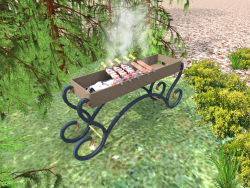 Barbecue con barbecue