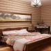 Патриотичный стиль гостиная и спальня в 3d max vray изображение