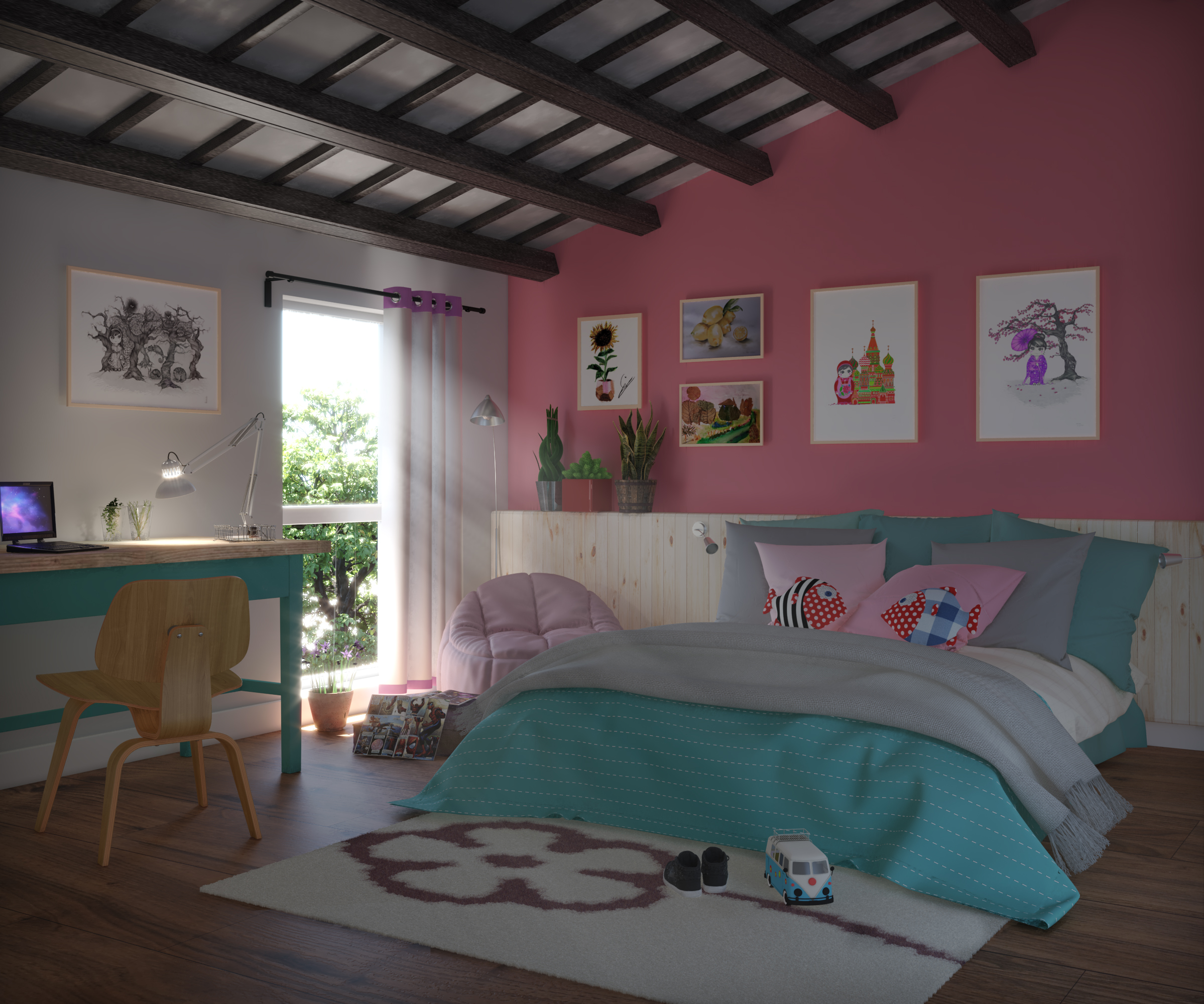 Farmhouse reform II in 3d max vray 5.0 image