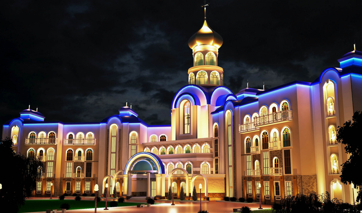 ODESSA CATHEDRAL SCHOOL (V-Ray) in 3d max vray 3.0 immagine