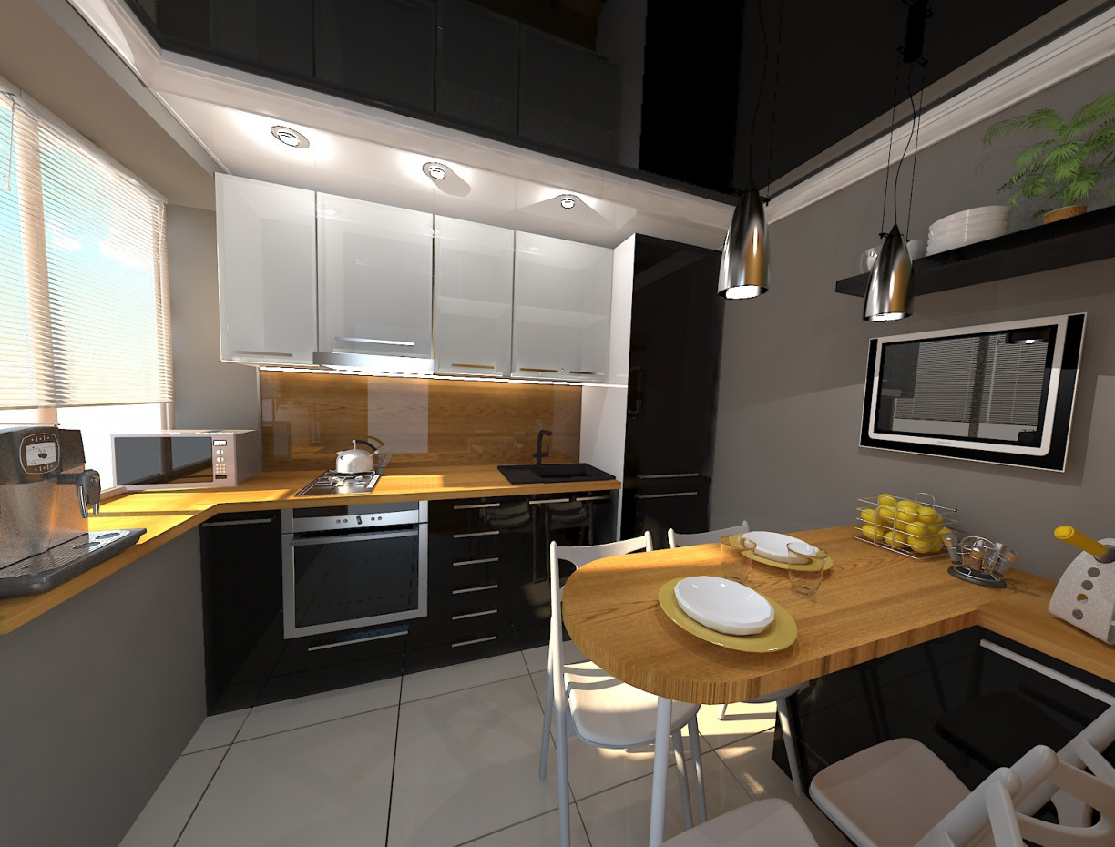 Кухня в 3d max vray 3.0 зображення