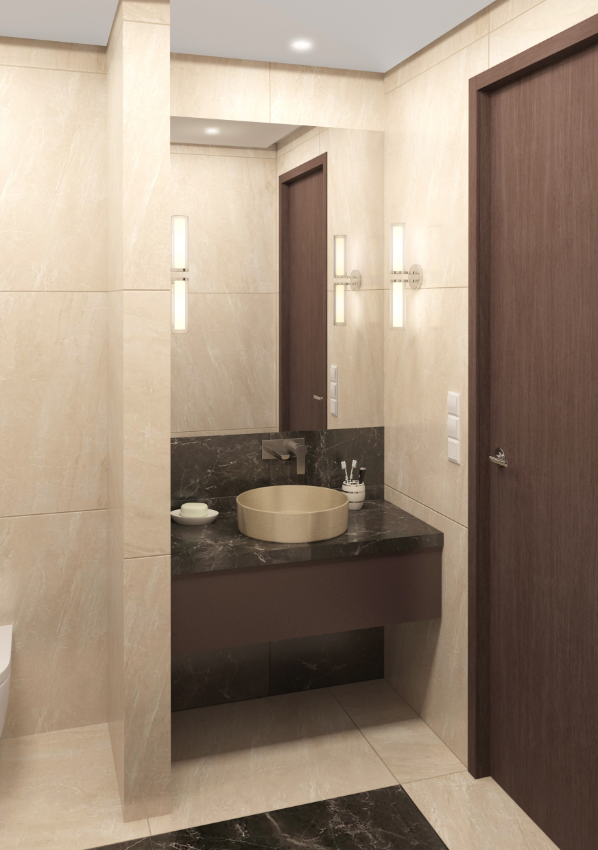 Lavatory in 3d max vray 3.0 image
