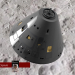 Apollo 11 capsule Nasa dans Cinema 4d maxwell render image