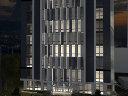 Bürogebäude mit 9 Stockwerken