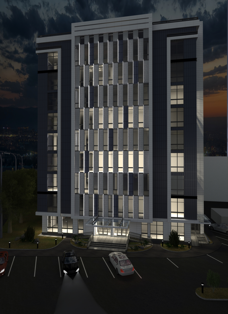 Office building 9 storey in ArchiCAD Other image