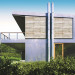 Двухэтажный загородный дом в 3d max vray 3.0 изображение
