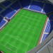Стадион в 3d max mental ray изображение