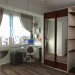 1-room apartment AGG PL 36 sq. m in 3d max vray image
