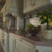 The country house kitchen in 3d max vray image