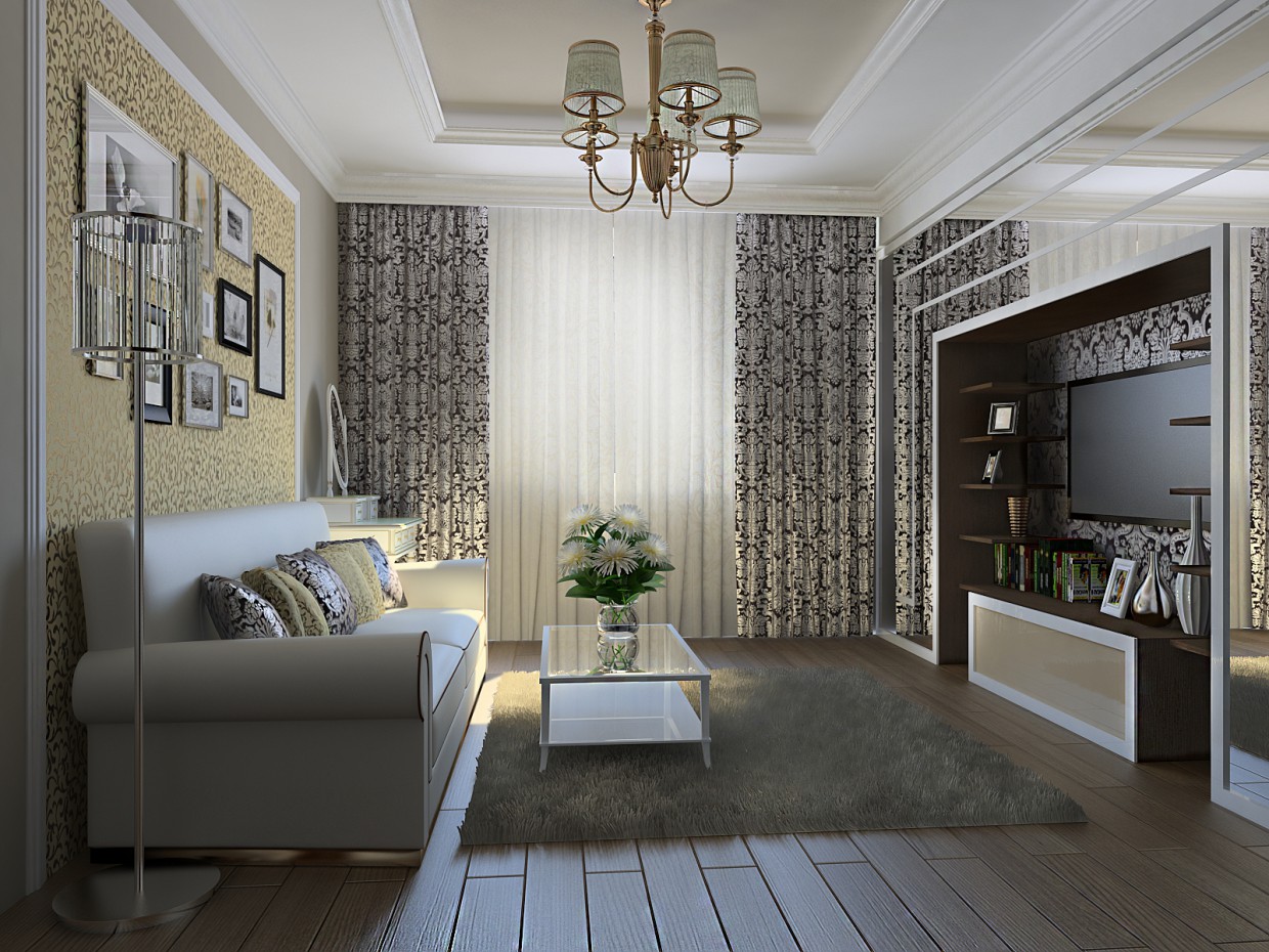 Room for Mom in 3d max vray image