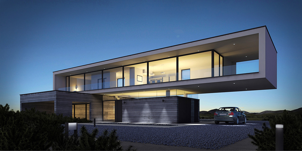 Dune house in 3d max vray 2.0 image