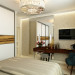 Brown bedroom in 3d max vray 2.0 image
