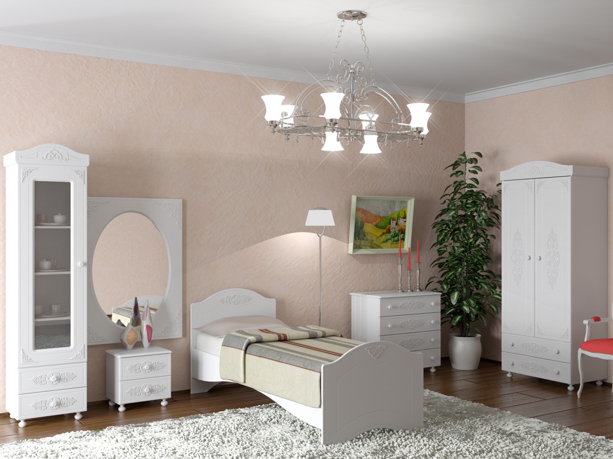 A room for a teenager in 3d max vray image