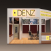 Выставочный стенд DENZ в 3d max vray 3.0 изображение