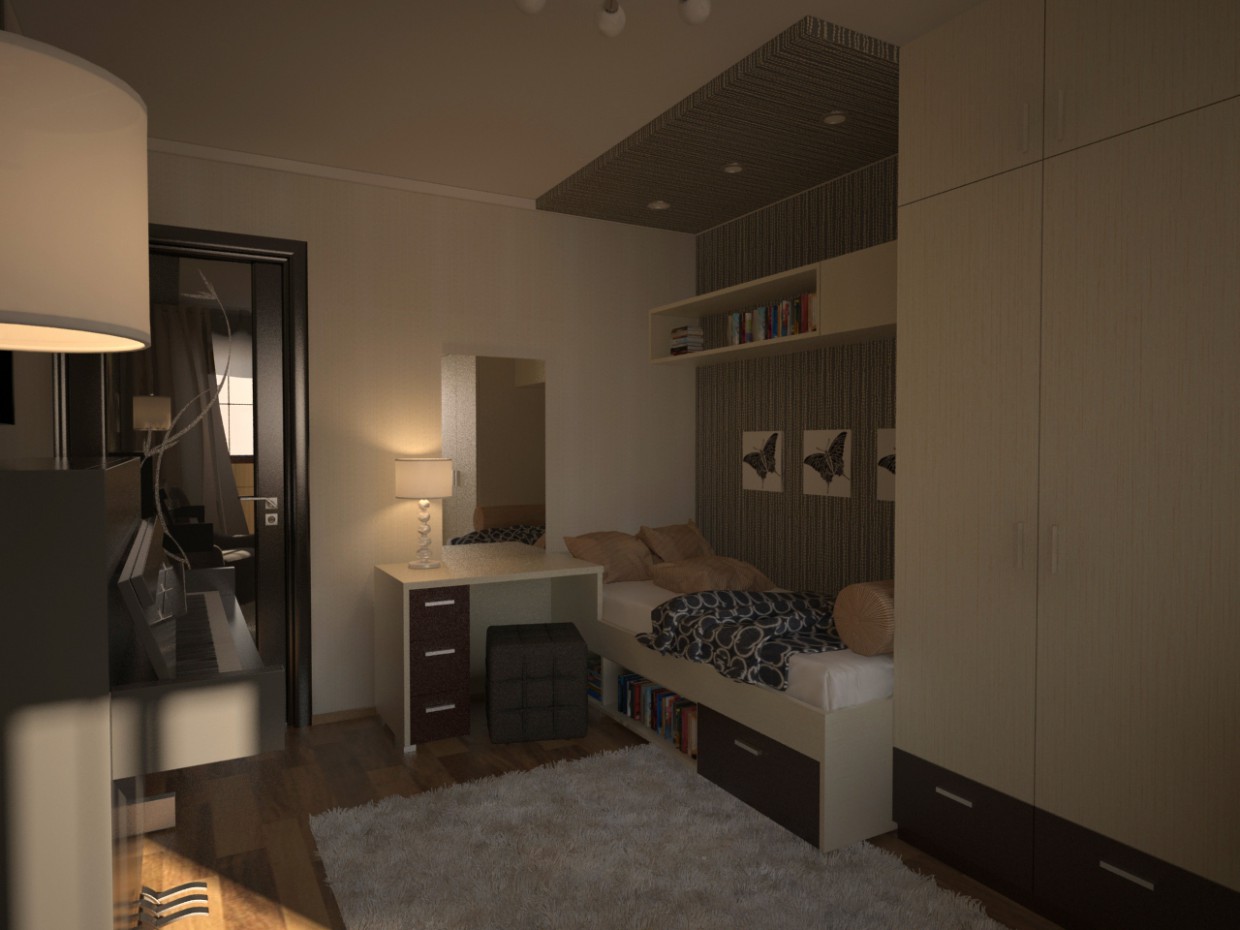 girls Room in 3d max vray image