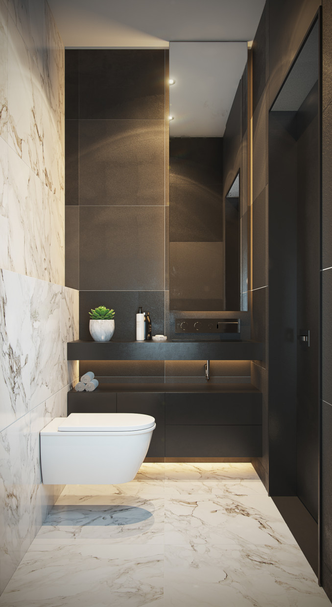 Banyo in 3d max vray 2.5 resim