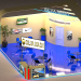 exhibition stand SILVA MASH in 3d max vray 3.0 image