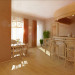 cafe in 3d max vray image